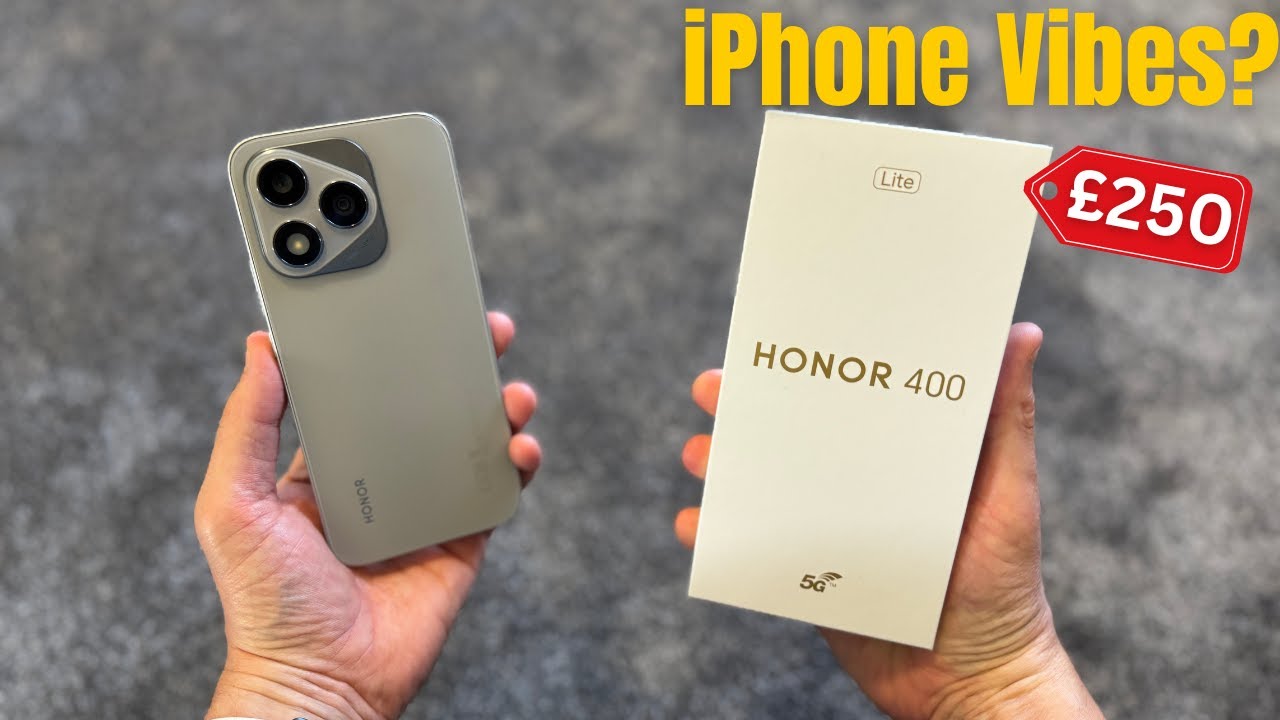 £250 iPhone Alternative? | Honor 400 Lite Unboxing & First Look!