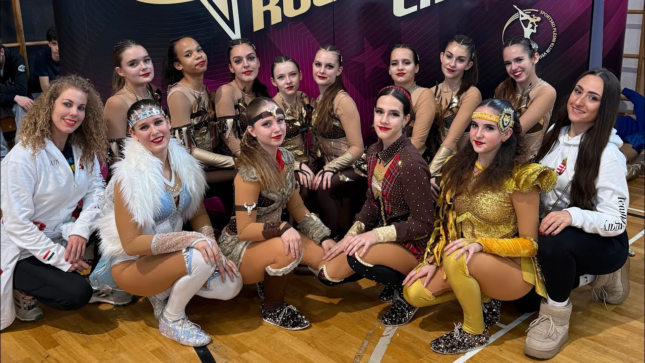 Flame KID Rock and Roll Se girls formation 2025.11.22. World Cup