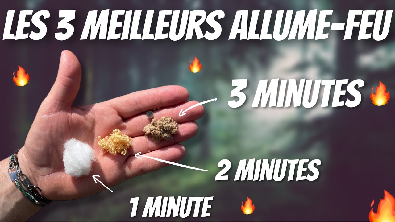 Quel allume feu choisir pour son kit feu ?