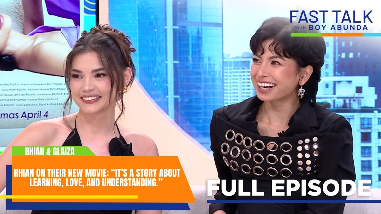 Fast Talk with Boy Abunda: Glaiza at Rhian, balik-tambalan sa isang GL movie! (Full Episode 806)