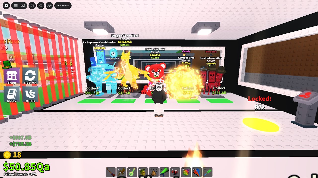 Live Steal A Brainrot Trading and PVPING!🚨