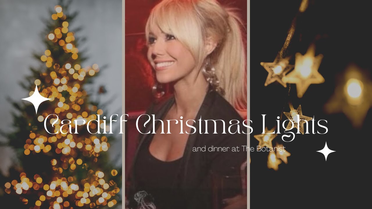 THE SWITCH ON OF CARDIFF CHRISTMAS LIGHTS 2022 | A walk through Cardiff City Centre and the Castle ✨