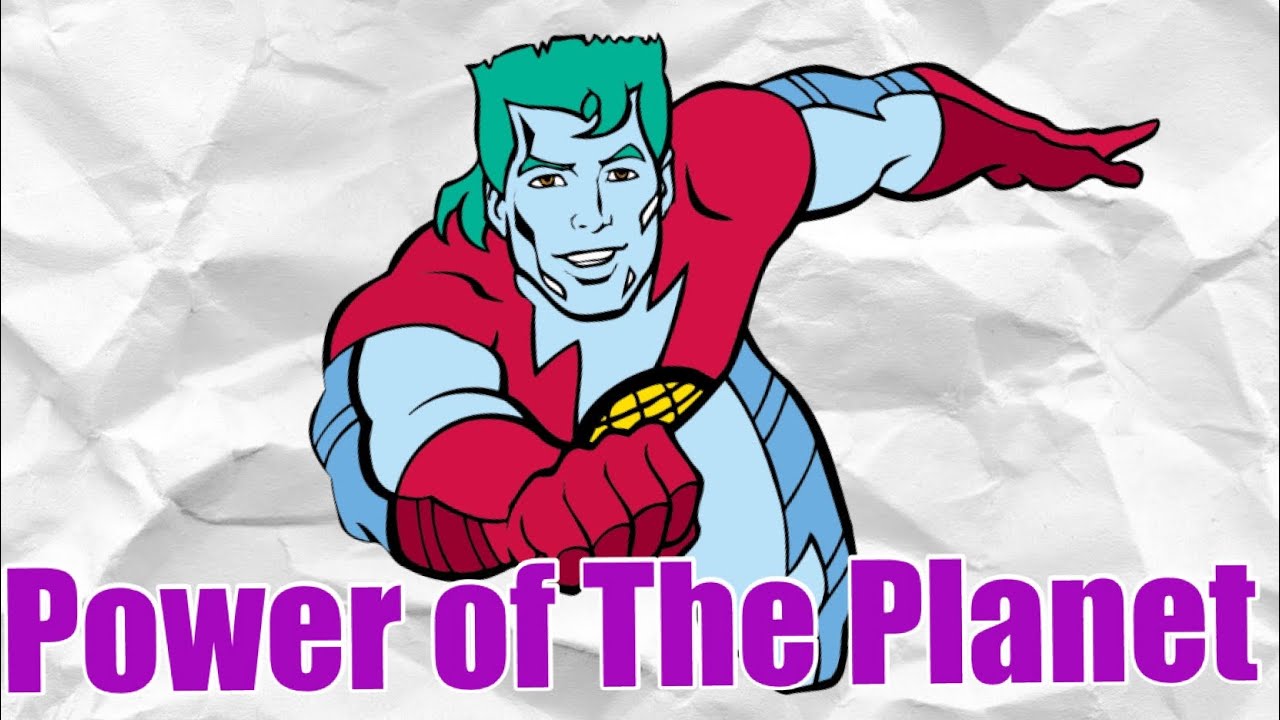How Strong is Captain Planet - Cartoon