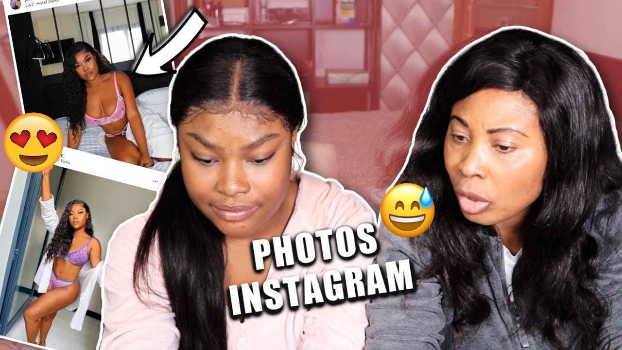 MA MERE NOTE MES PHOTOS INSTA 😅