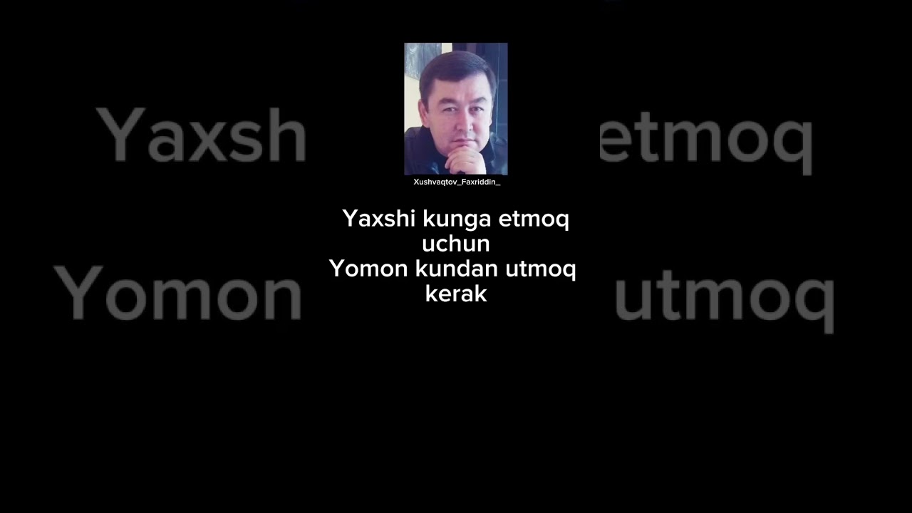 YOMONIDAN O&rsquo;TMOQ KERAK