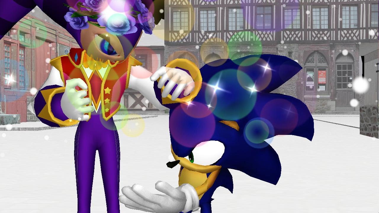 (MMD) Sonic and NiGHTS - Mitsuami No Neko