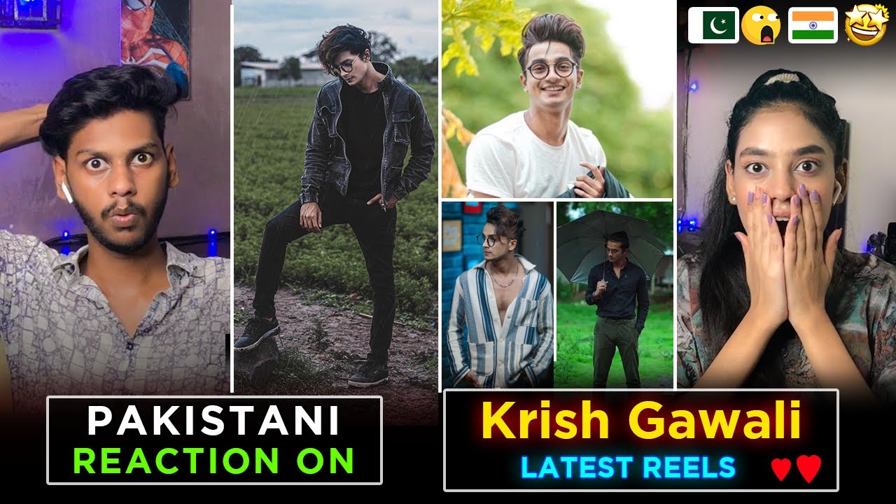 Pakistani React on Krish Gawali  Latest Reels | NG Reaction