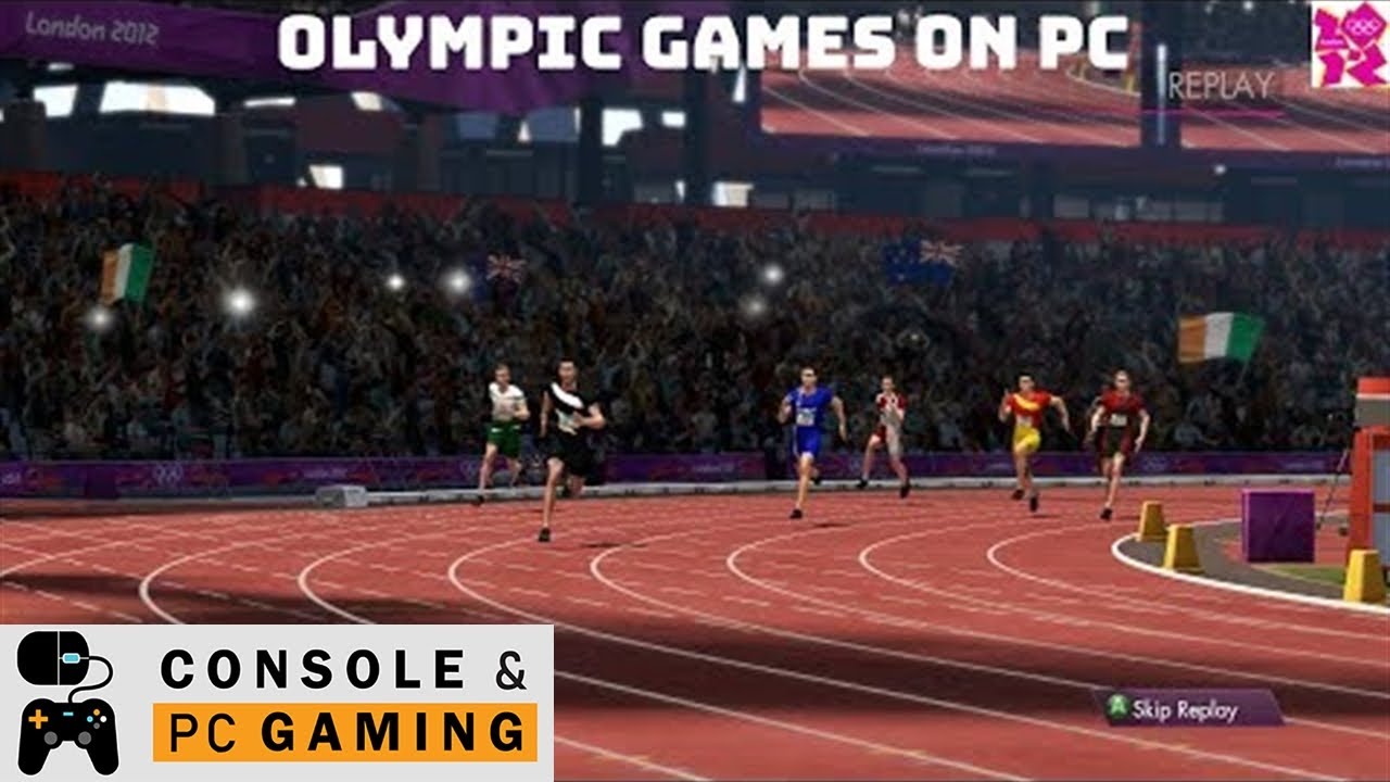 PC Olympics Video Game - Day 1 Archery & 200m