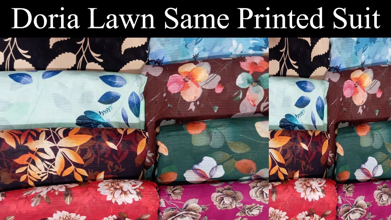 Doria Lawn New Same Printed Suit 2026|coton dress for girls|ladies New suit latest design|coton suit