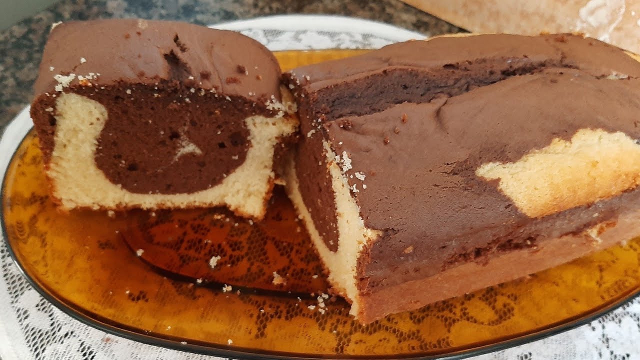 Bolo Frapê de Baunilha e Chocolate @ReceitasdoCampo 