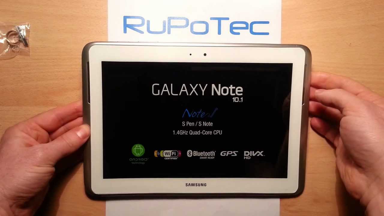 Обзор планшета Samsung Galaxy Note 10.1 Wi-Fi, 3G, 16GB, Android - Part 1
