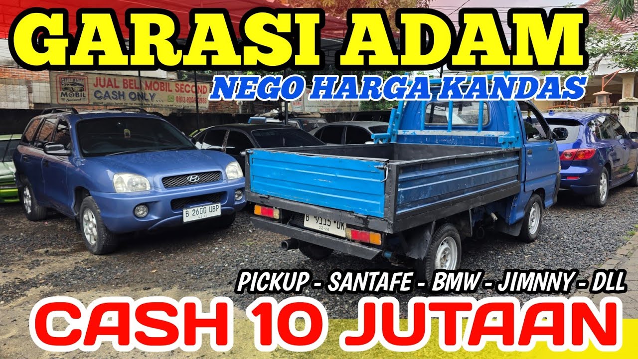 Jual 10 Jutaan Mobil Bekas Bajongan Murah Berkualitas di Garasi Adam Terbaru