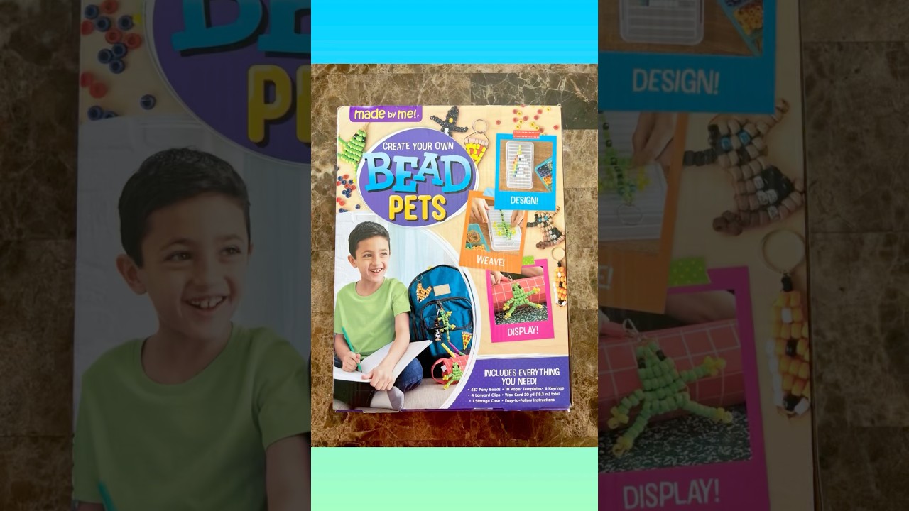 #shorts Made By Me! Create Your Own Bead Pets! #beads #diy #madebyme