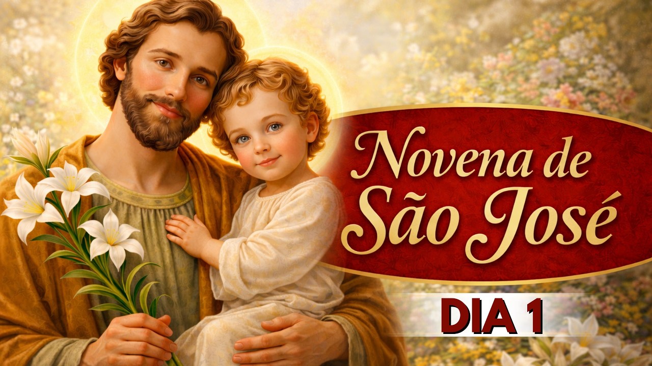 NOVENA DE SÃO JOSÉ 2026– DIA 1 | Entregue Sua Vida e Receba Graças