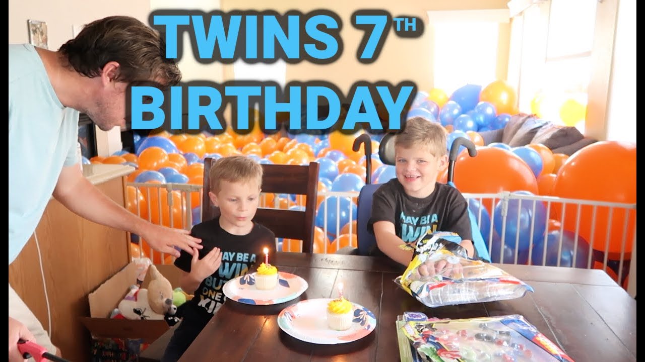 Twins 7th Birthday