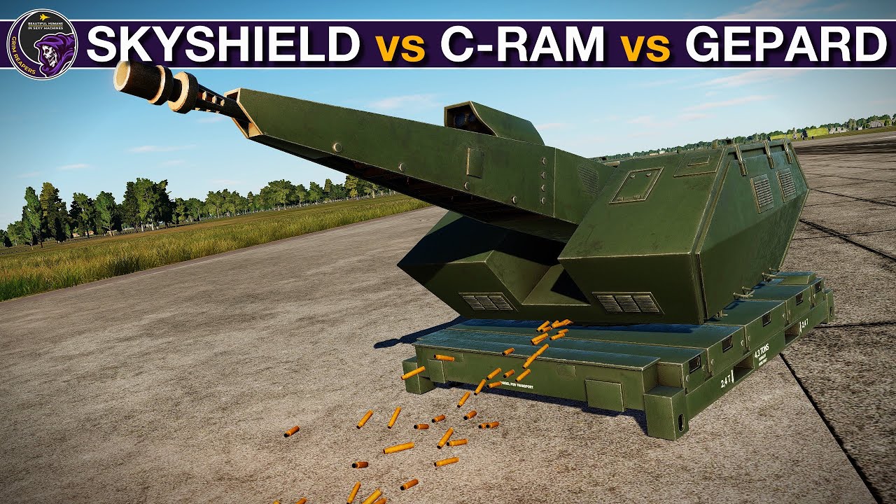 Rheinmetall Skyshield против C-RAM против Gepard: лучшее зенитное орудие? | DCS