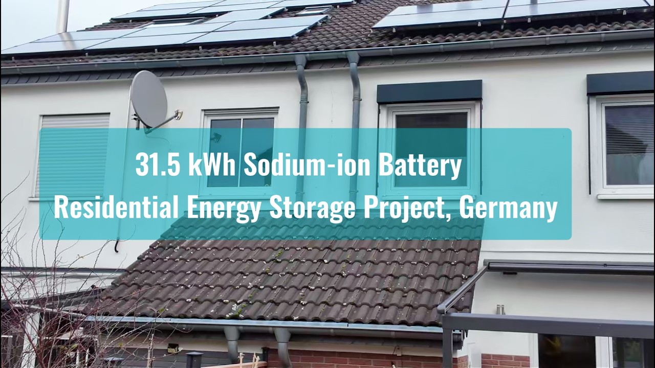 Sodium-Ion Battery Installed in Germany | Natrium-Ionen-Speicher Deutschland