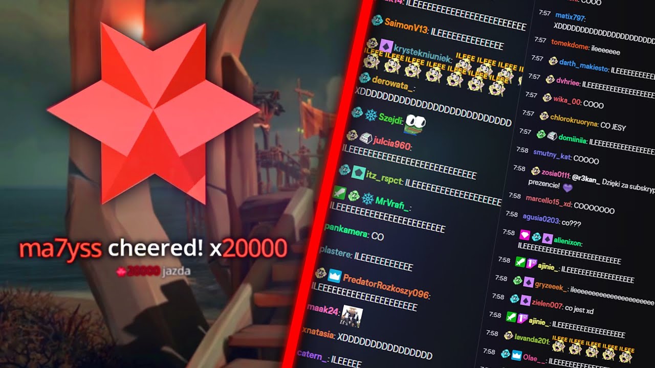 NAJWIĘKSZE WOJNY DONATE | 20 000 bitsów | Thorek SHOTY