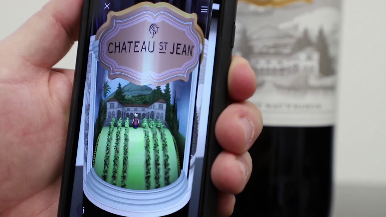 Chateau St. Jean Living Wine Label