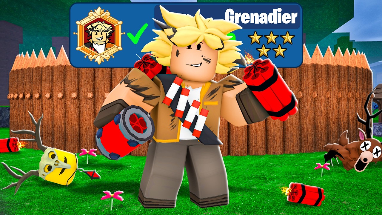 New GRENADIER Class is INSANE in 99 Nights in The Forest!