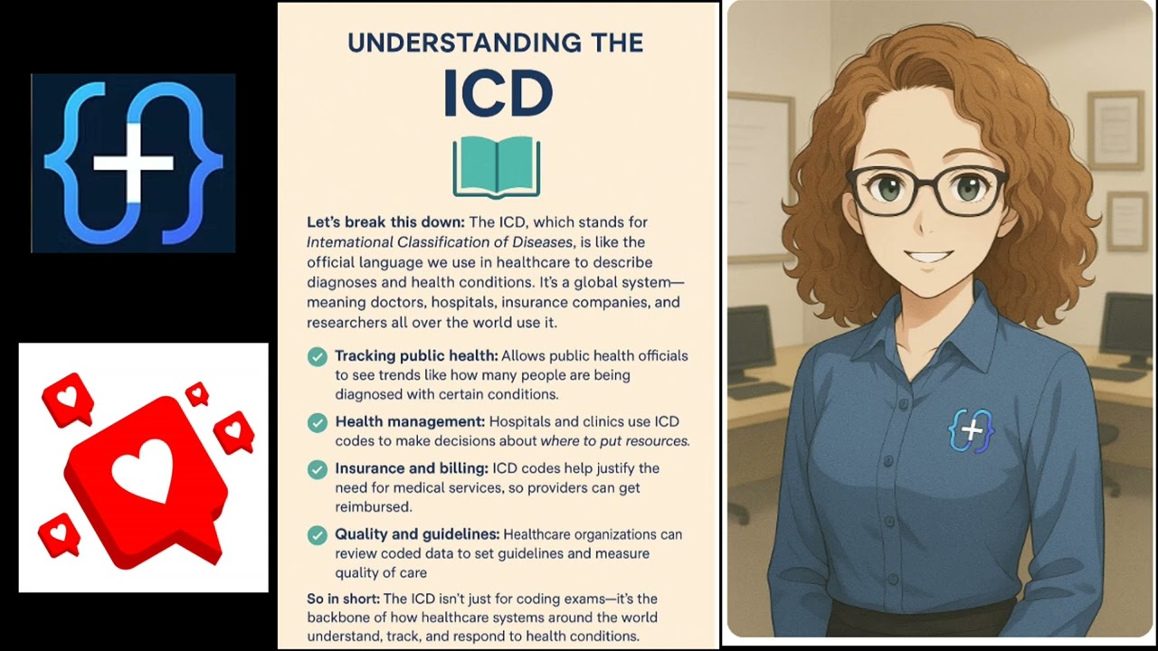 ICD Explained in 60 Seconds—What Every Coder Needs to Know! #medicalcoder #cpcexam #icd10cm #cpc