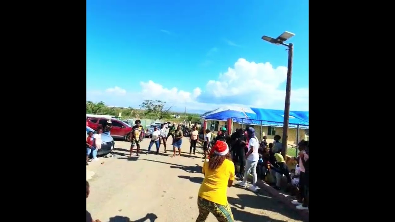 Taking Christmas to Crawford Primary, Black River St Elizabeth 