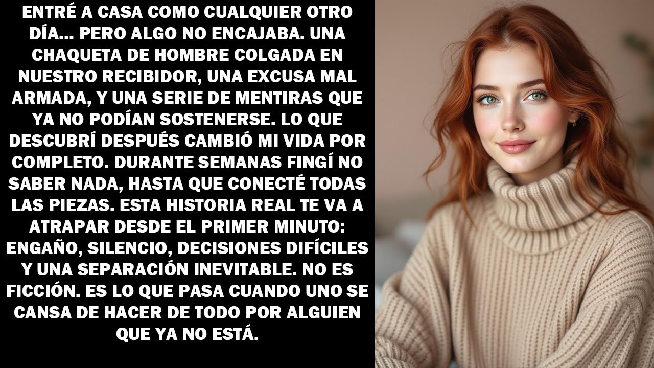 Descubrí una chaqueta extraña en casa... y mi esposa no supo qué decir