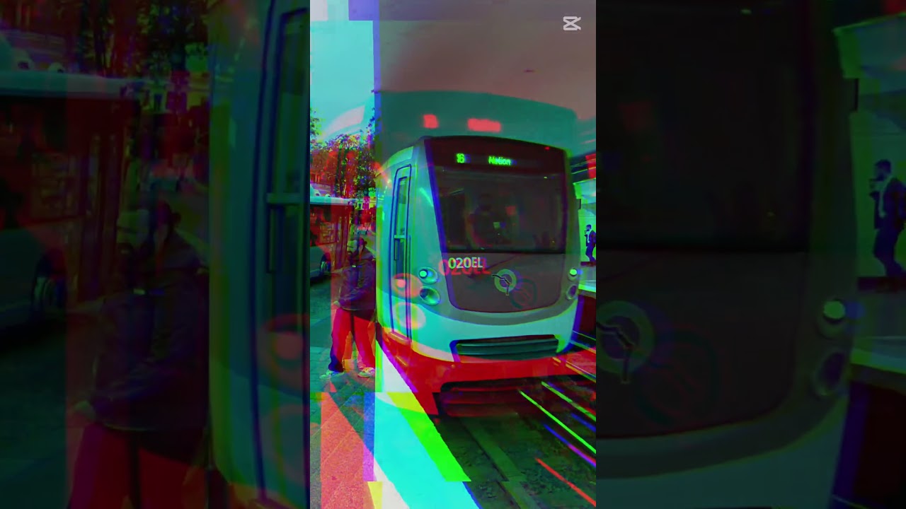 MHD pre&scaron;ov + Pariž #tram #train #metraj #travel