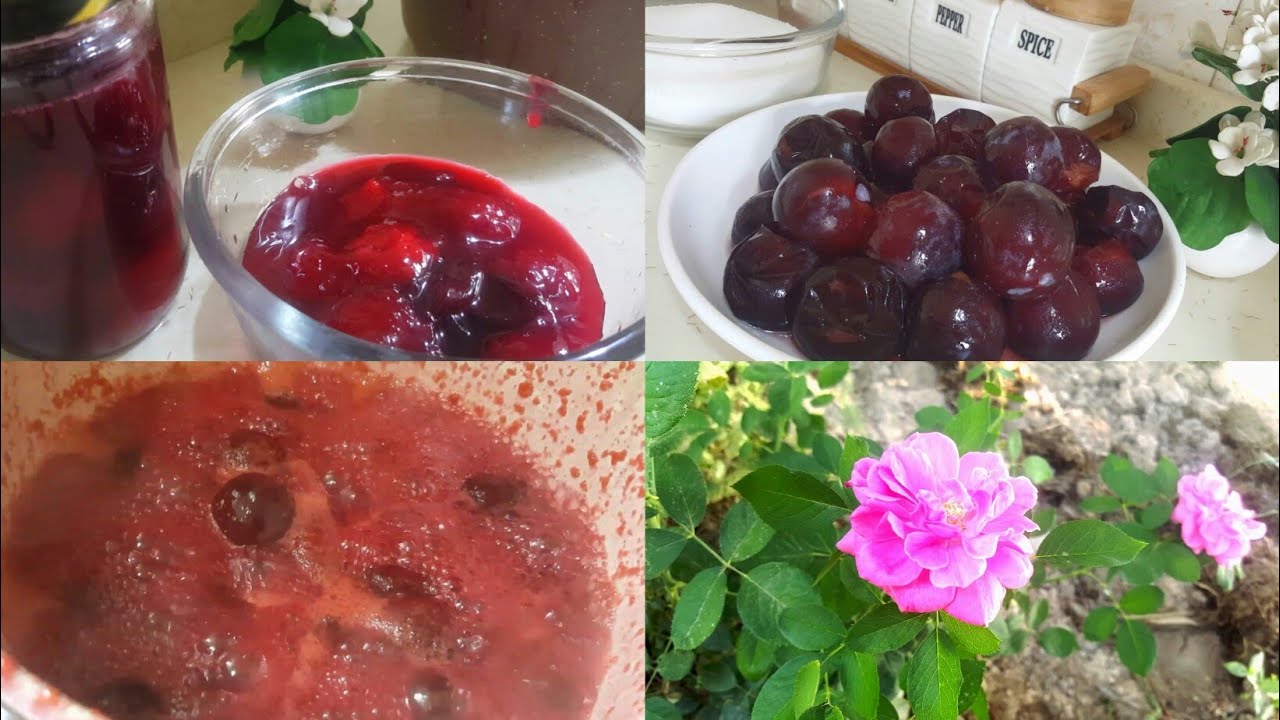 مربى الكوجه.. 🍒.بمكونين.2 فقط 😊/ اخبار وردتي الجوريه 🌹