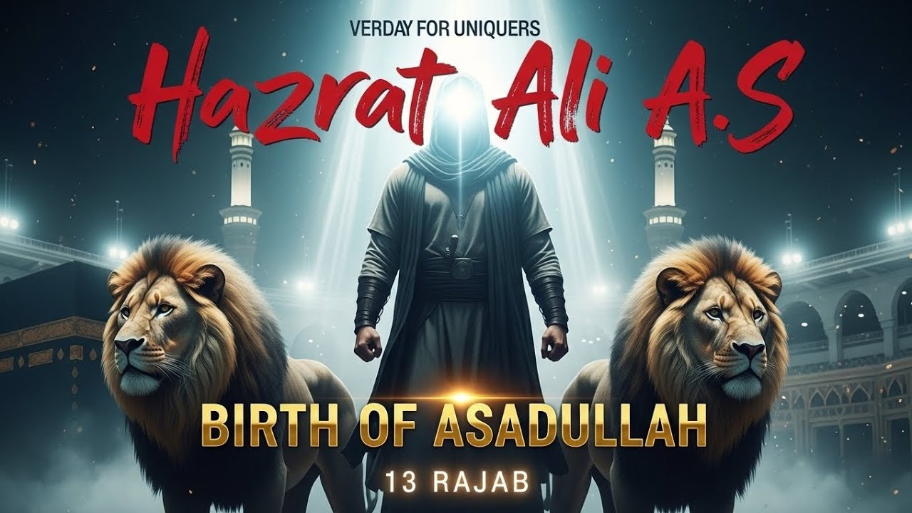 13 Rajab Hazrat Ali (R.A) Brith Of Asadullah | Complete Islamic Documentary 