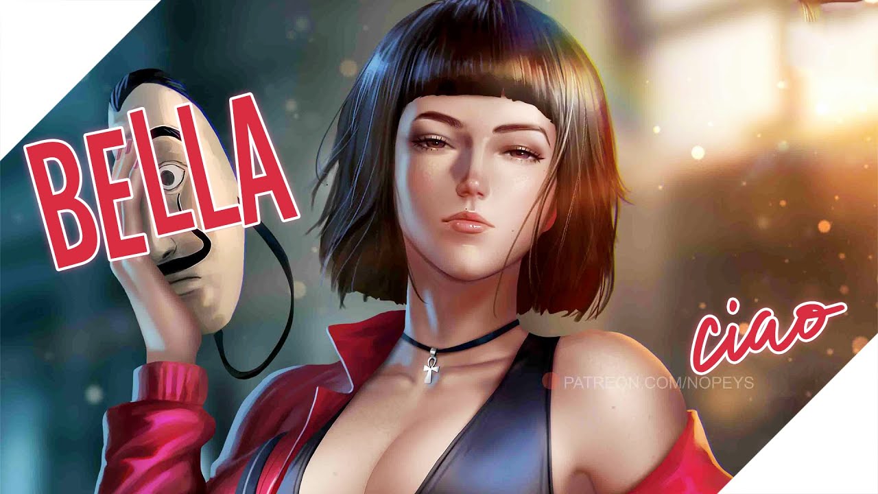 ♪ Nightcore - Bella Ciao → Becky G (Lyrics/Letra)