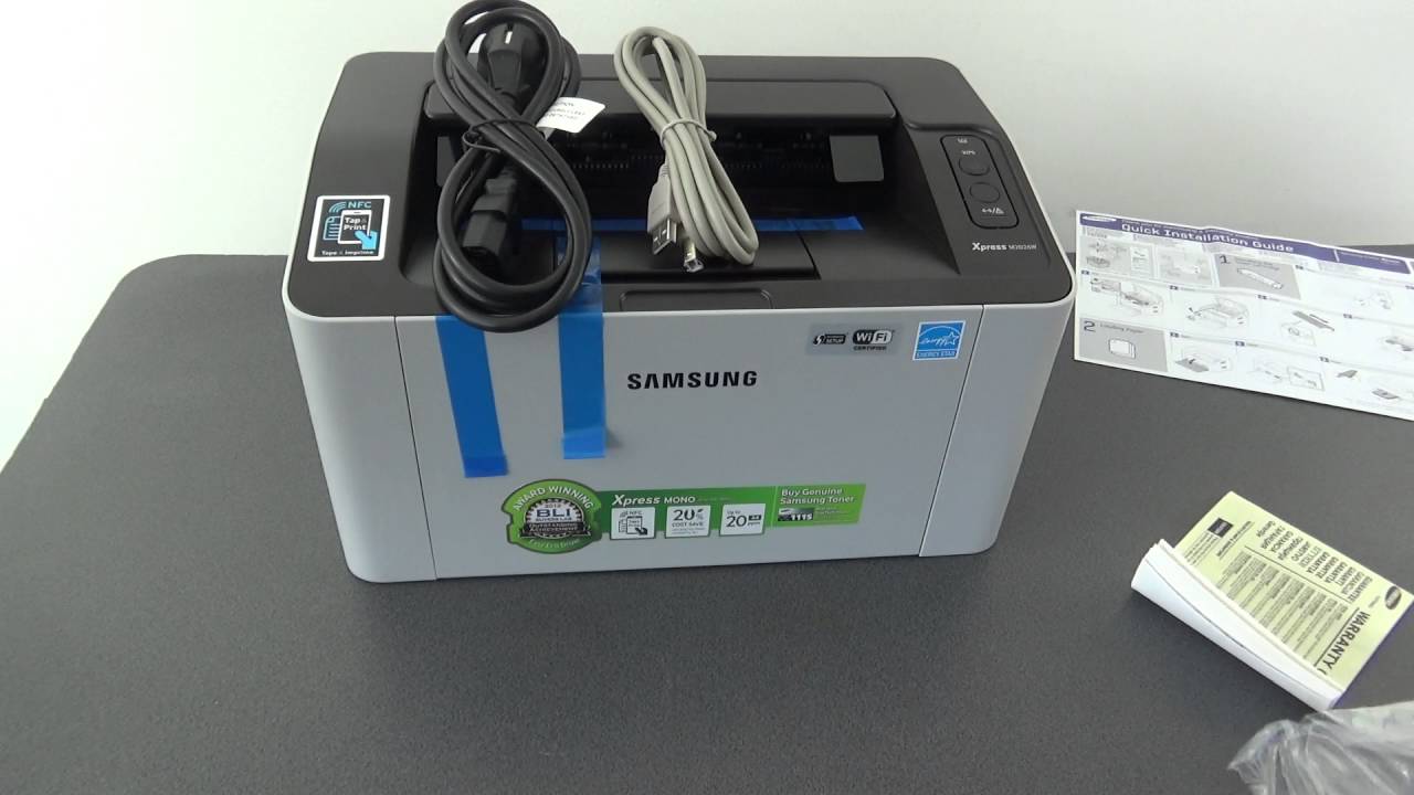 Unboxing imprimanta Samsung Laser Xpress M2026W