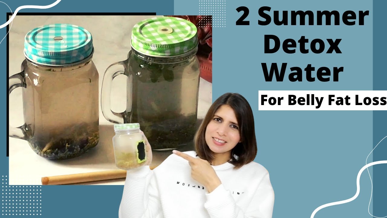 2 Summer Detox Water Recipes for Weight Loss | Daily Detox Drinks | Boost Metabolism & Digestion