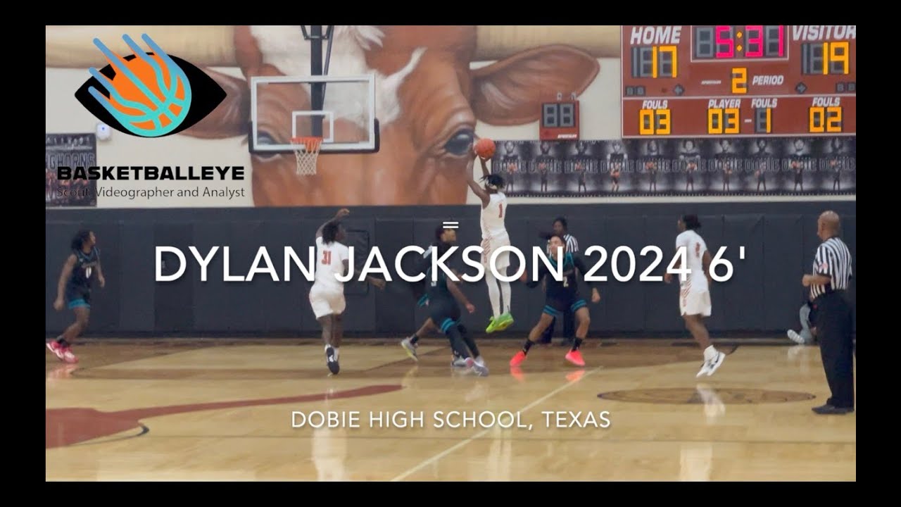 Dylan Jackson 2024 6' Dobie High School, Texas