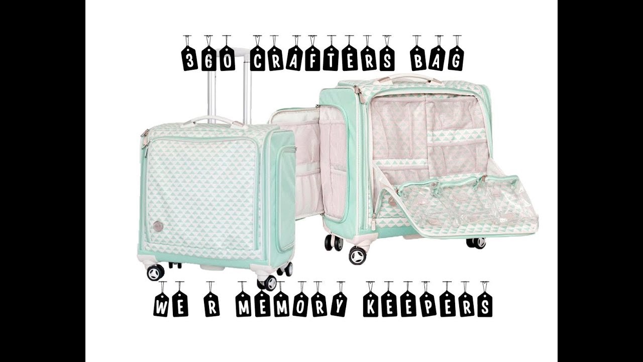 Review Maleta 360º crafter's bag - We R memory keepers