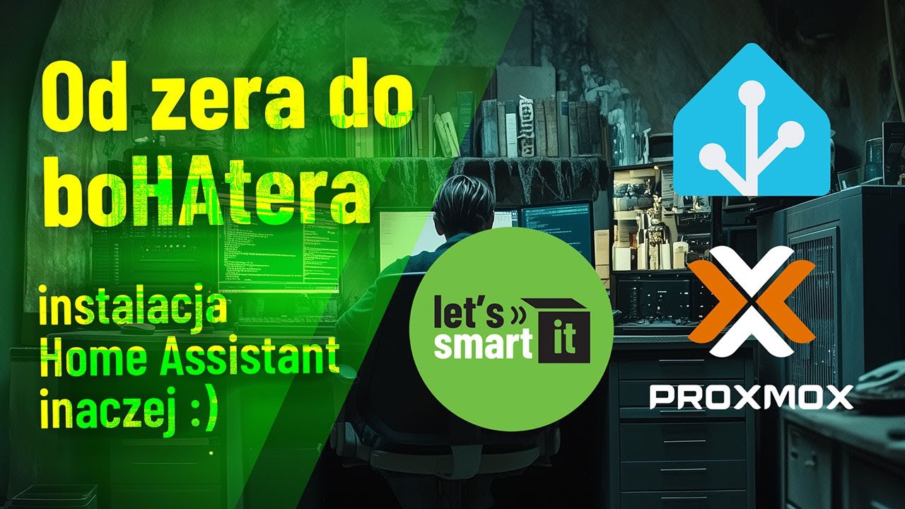 Od zera do boHAtera, instalacja Home Assistant jako VM w Proxmox | jak zmniejszyć dysk w VM Proxmox