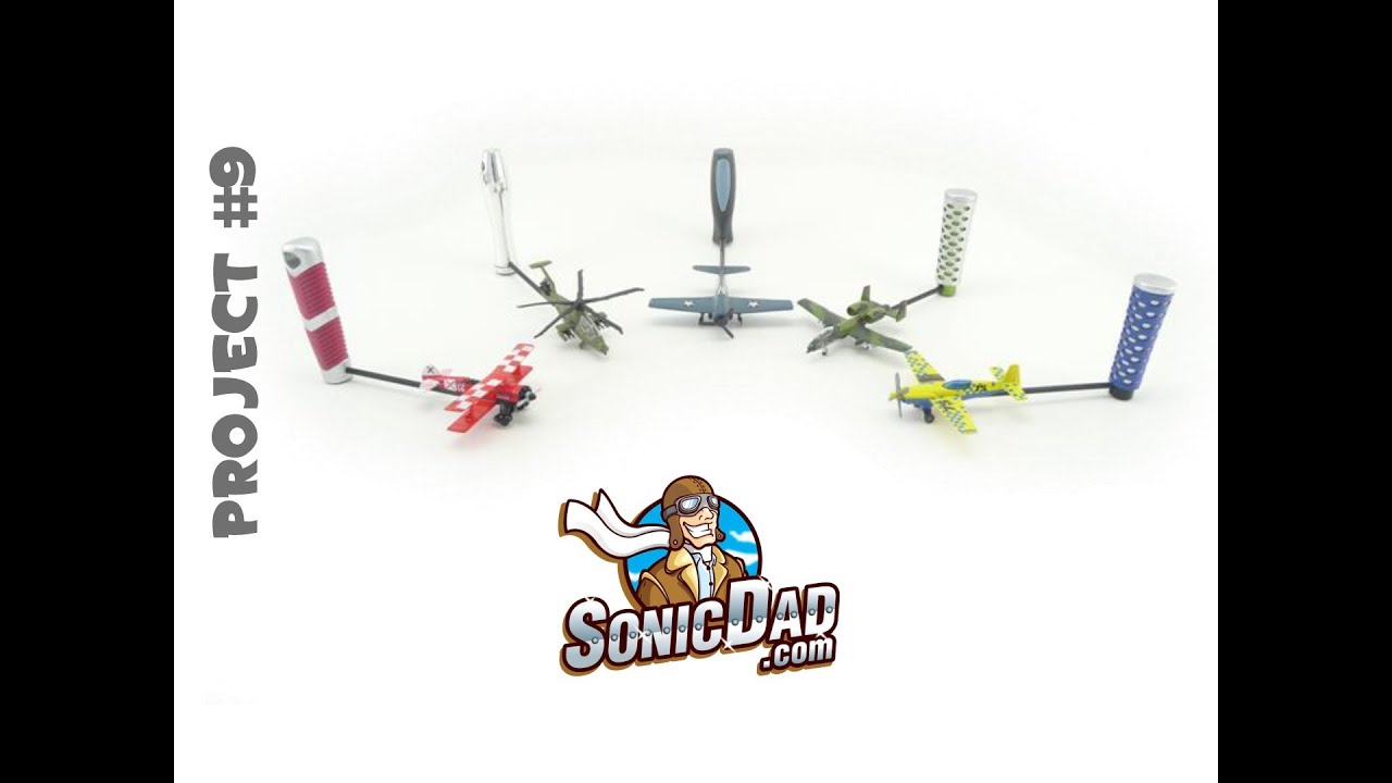 Aerobat Control Stick - SonicDad Project #9