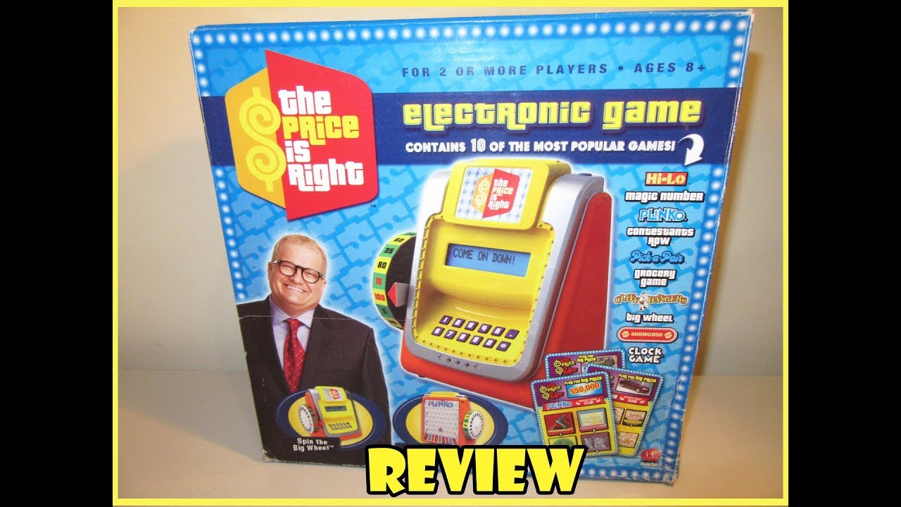 The Price is Right Electronic Game Review & Playthrough | Board Game Night