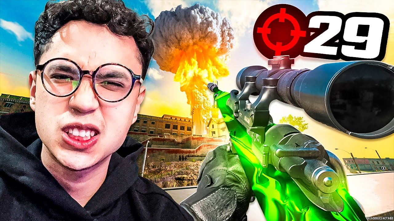 CONSEGUÍ la PRIMER NUCLEAR en SOLOS con SNIPER (29 KILLS)