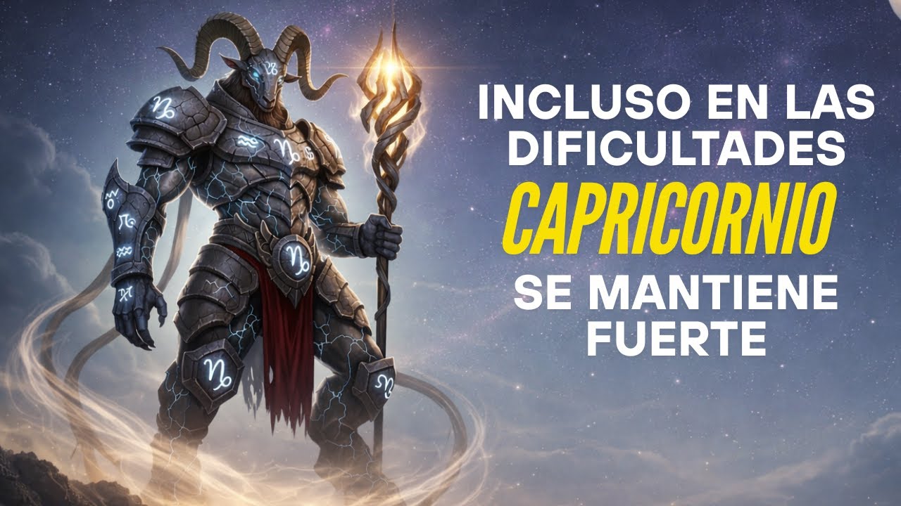 POR QUÉ CAPRICORNIO SE MANTIENE FUERTE INCLUSO EN MOMENTOS DIFÍCILES