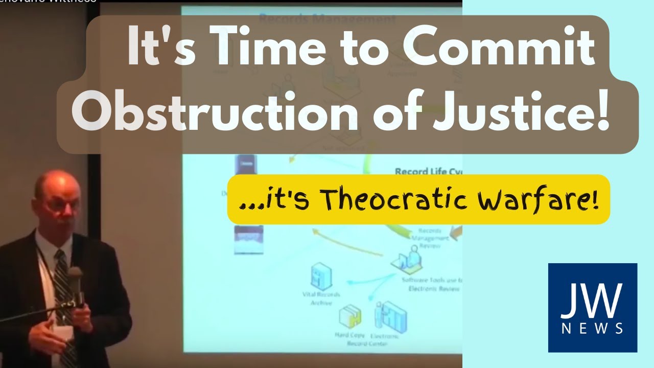 JW.ORG  Elders Are Taught To LIE!!