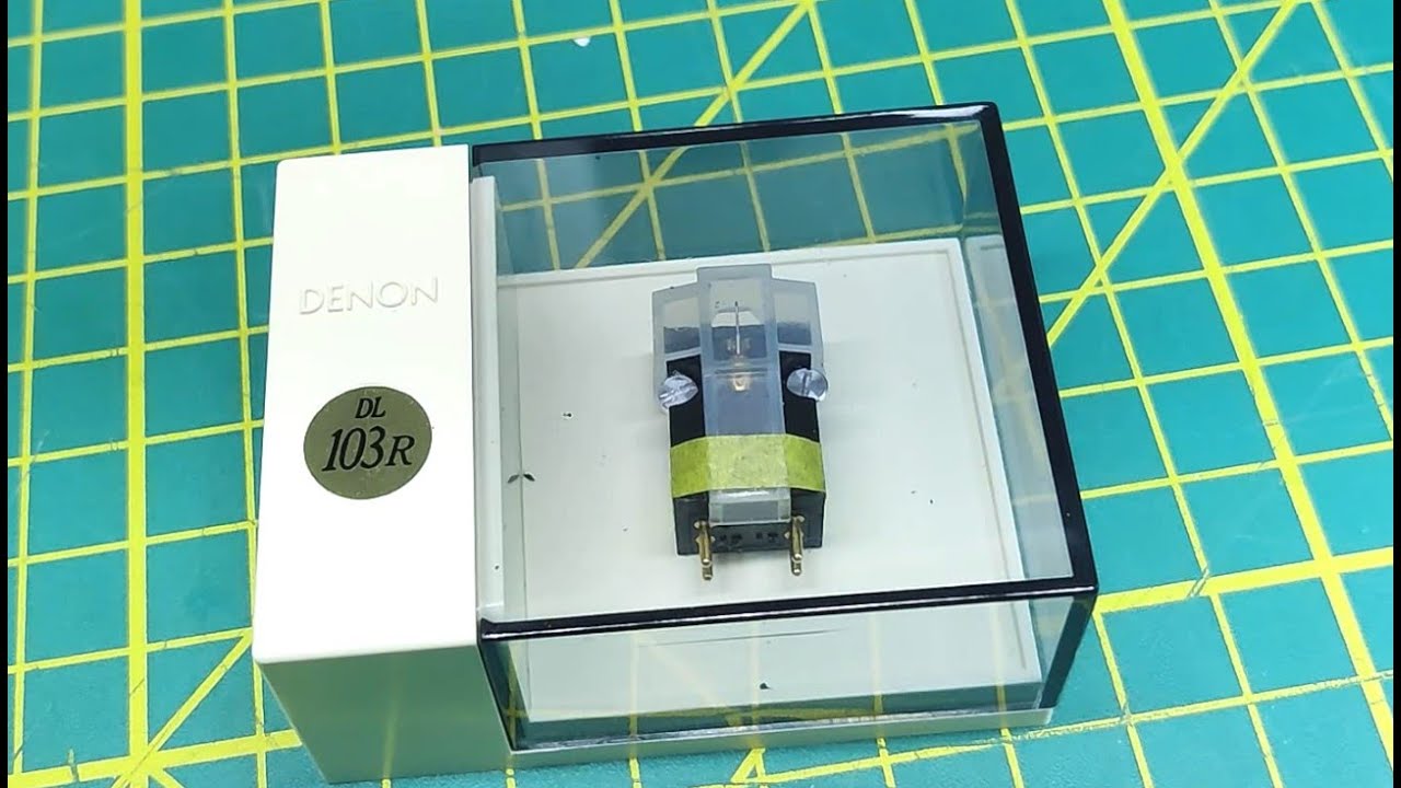 Denon DL-103R Repaired With New Boron Cantilever and Micro-Ridge Stylus + Needle Drop