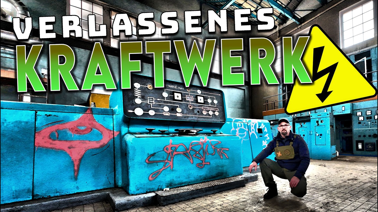 LOSTPLACE - KRAFTWERK IM TIEFSCHLAF GEFUNDEN! Sneaky Mission in verlassenem Industrieareal |🇫🇷 URBEX