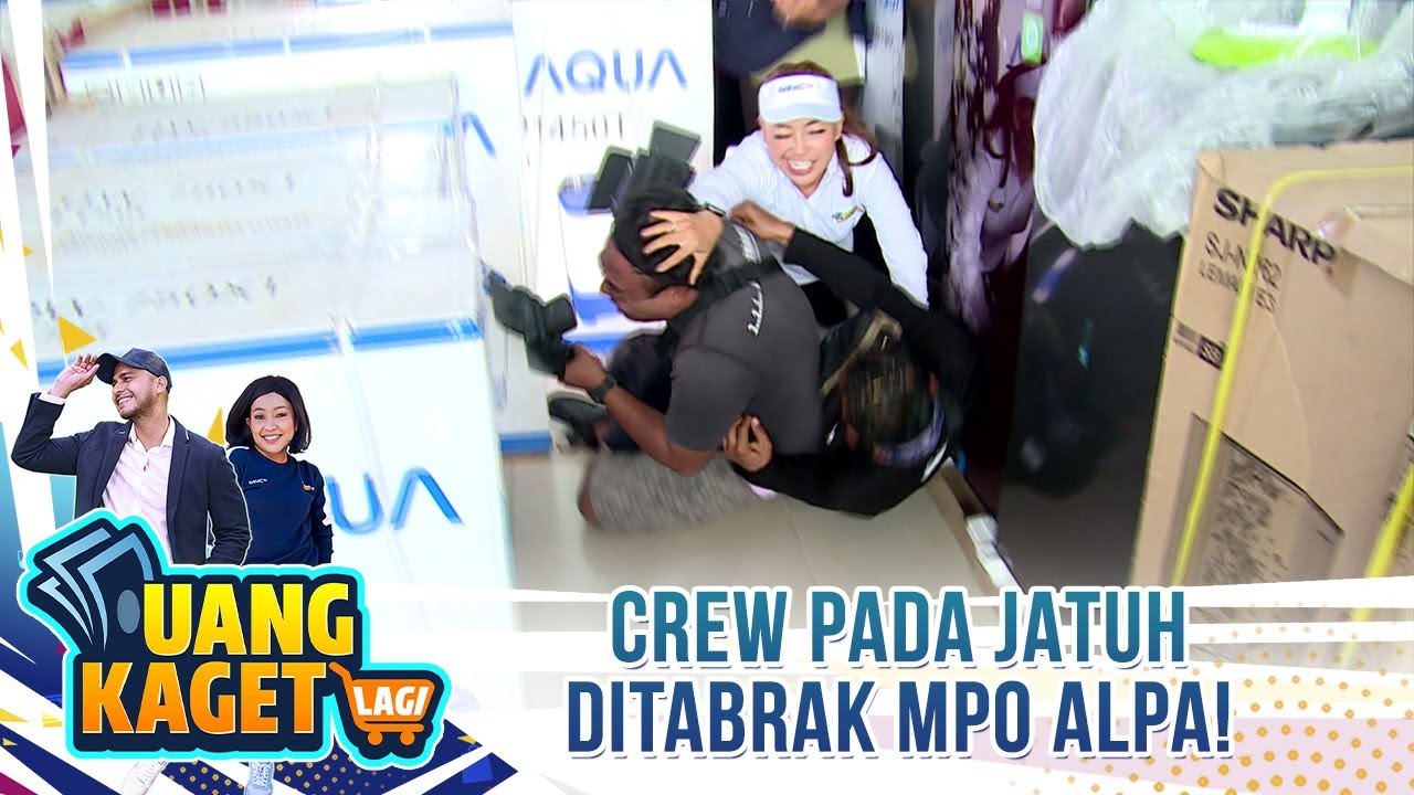 Crew Pada Jatuh Ditabrak Mpo Alpa! - Uang Kaget Lagi