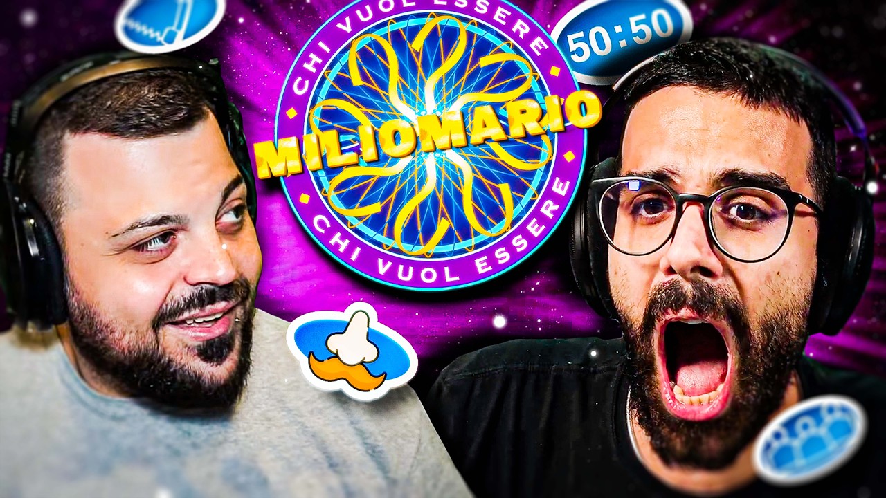 CHI VUOL ESSERE MILIOMARIO CON DARIO MOCCIA, JOK3R E LA TOMODACHI