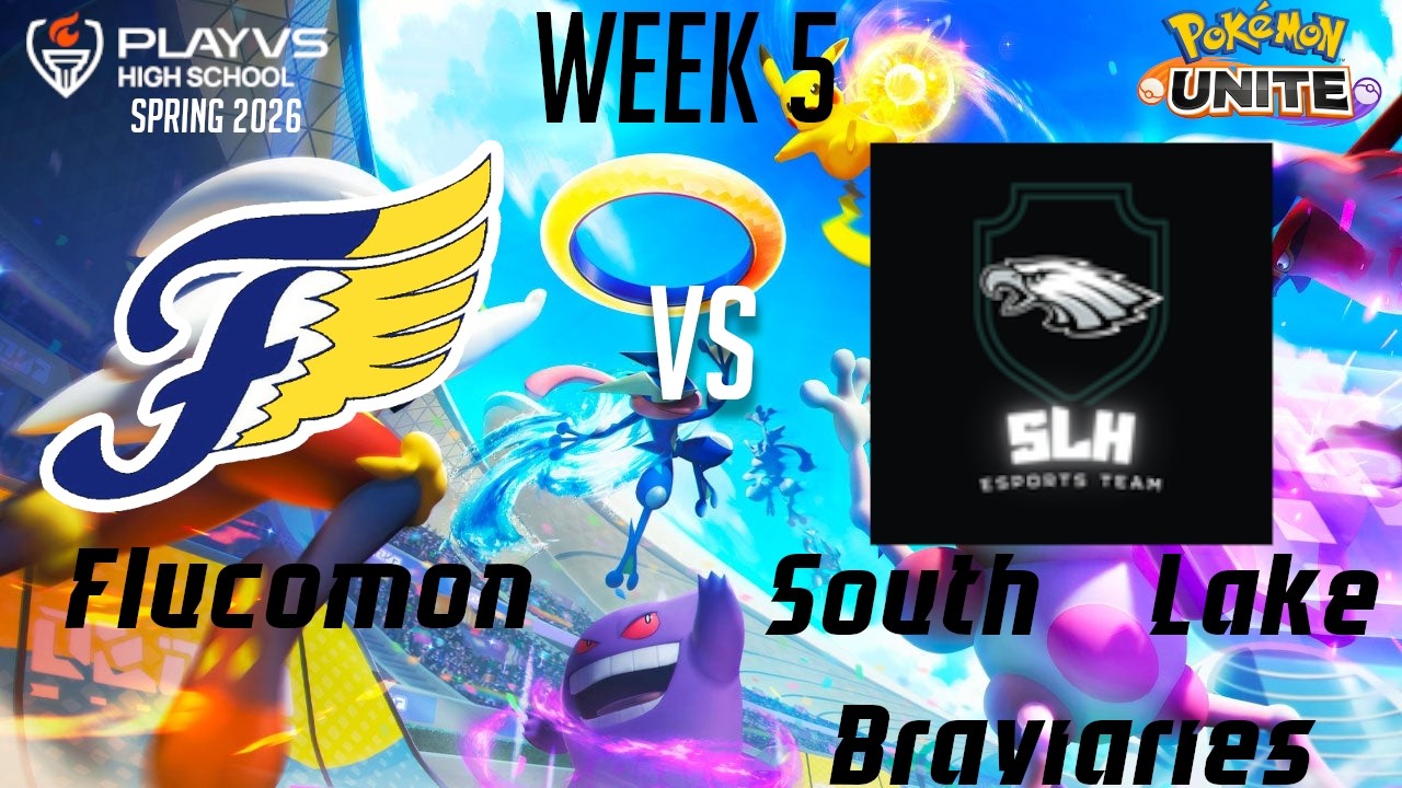 Pokemon Unite Week 5: Flucomon vs. South Lake Braviaries