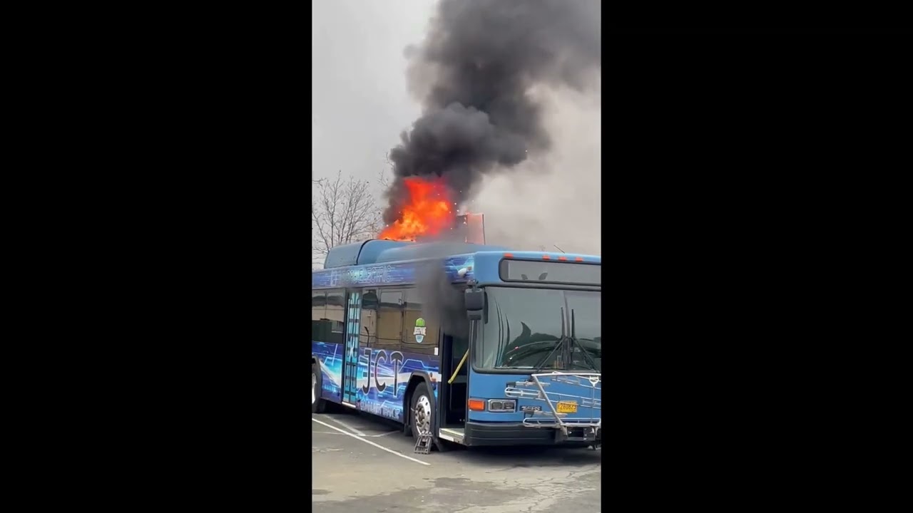 Josephine Transit bus bursts into flames