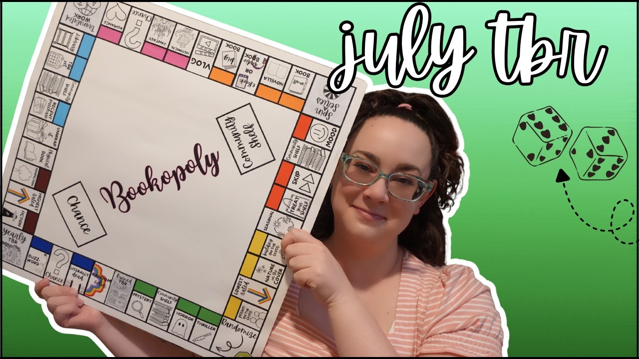 BOOKOPOLY CHOOSES MY JULY TBR 🎲🎲 | 2026 tbr game