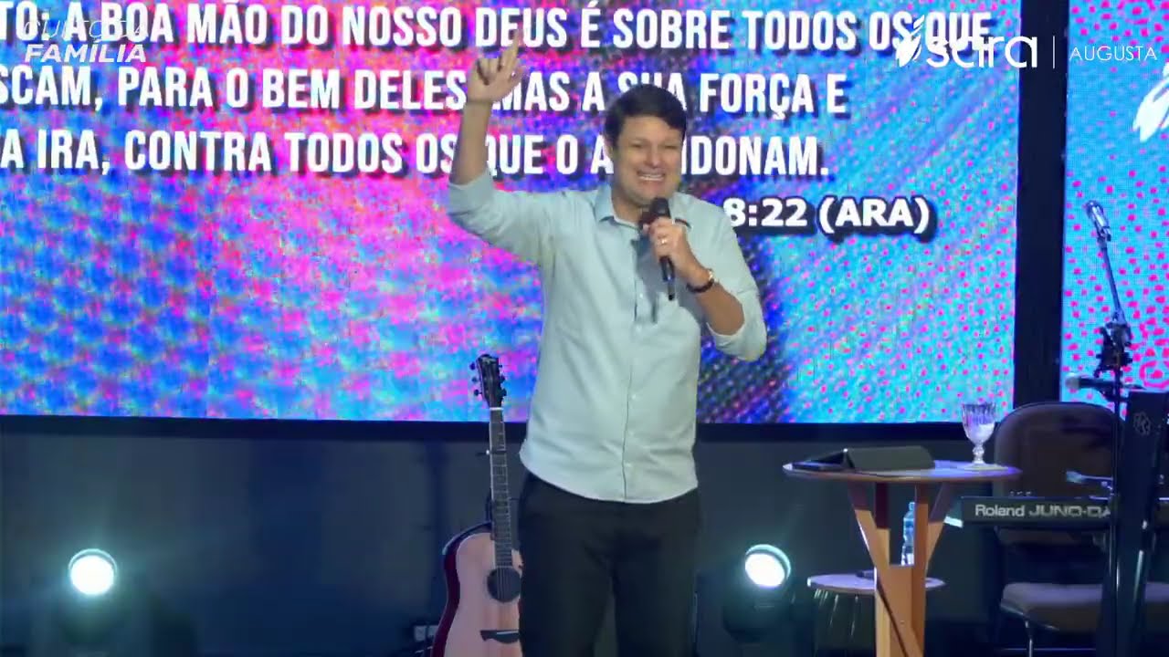 🔴 LIVE - CULTO DA F&Eacute; | CULTO DA FAMILIA | SARA NOSSA TERRA AUGUSTA
