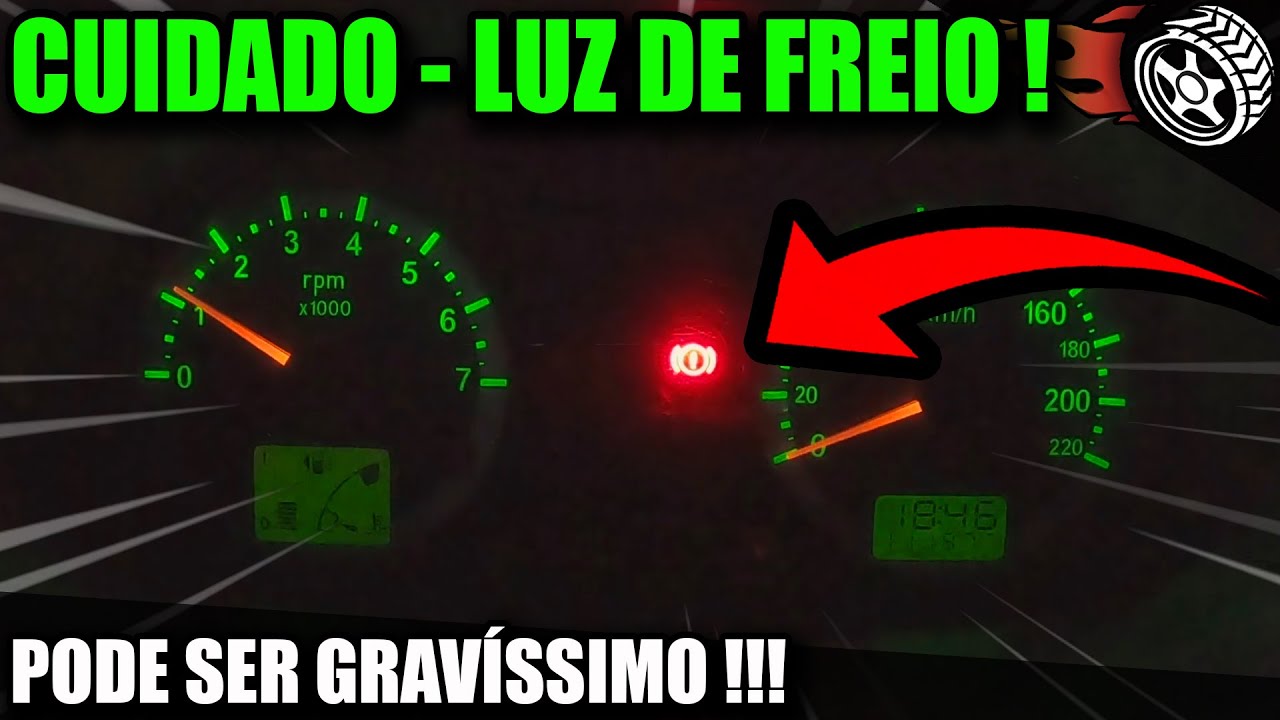 CUIDADO! Luz de FREIO / ABS acesa ou piscando - O que pode ser? - Milan Dark